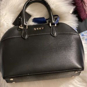 NEW DKNY Womens Bobi Satchel Handbag Black